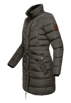 Navahoo Paula - Abrigo De Invierno - Anthracite With Black Fur -Navahoo 27ef0585db254f8e8b11ea7092c37ba6