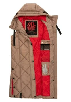 Navahoo Schnuckel - Chaleco - Dark Taupe -Navahoo 281db1884f38451a83ffa3c07f0c6617