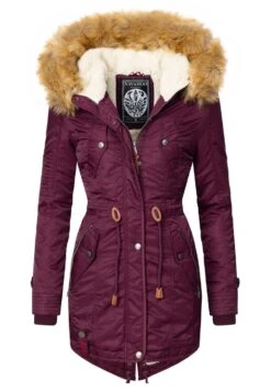 Navahoo La Viva - Abrigo De Invierno - Burgundy