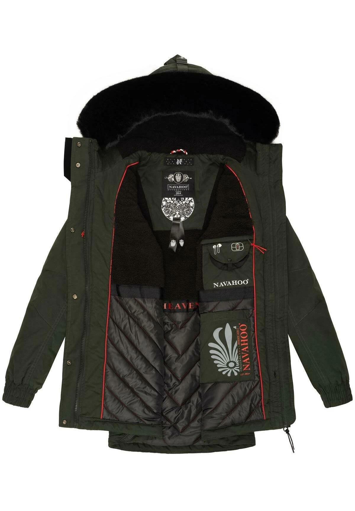 Olessaa - Abrigo De Invierno - Olive Navahoo Olessaa - Abrigo De Invierno - Olive -Navahoo 32c06b6b933243deb5babfed80c99308