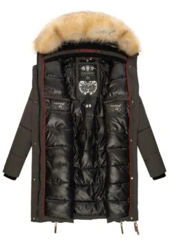 Navahoo Halina - Abrigo De Invierno - Dark Grey -Navahoo 34978208734e42aaa09cba915d216ed7