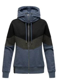 Navahoo Sudadera Con Cremallera - Dusty Blue Melange -Navahoo 35edf0b700624a29b31b9f1144abfe55