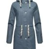 Navahoo Flower Of Ocean - Parka - Dusty Blue