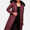 Navahoo Umay - Abrigo De Invierno - Dark Red Melange