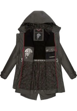Navahoo Rainy Flower - Parka - Dark Grey 3 Navahoo Rainy Flower - Parka - Dark Grey -Navahoo 484e3519519e4c36bfd7227da6413d70