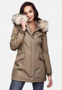 Navahoo Cristal - Abrigo De Invierno - Taupe Grey