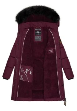 Navahoo Abrigo De Invierno - Dark Red Melange -Navahoo 51fcb8f54130489db69906b6068e4e58