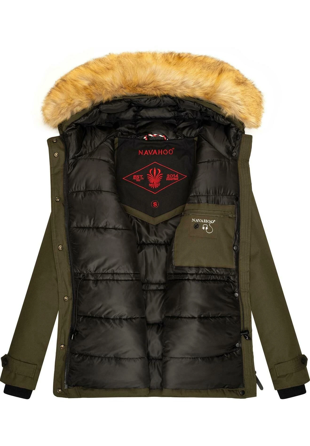 Laura - Chaqueta De Invierno - Olive Navahoo Laura - Chaqueta De Invierno - Olive -Navahoo 5bfb0842a6d94f90836c697d4e640831