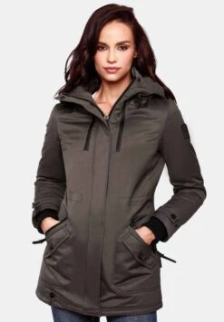 Navahoo Avrille Ii - Abrigo De Invierno - Dark Grey