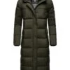 Navahoo Isalie - Abrigo De Invierno - Dark Olive