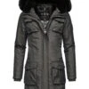 Navahoo Tiniis - Abrigo De Invierno - Dark Grey