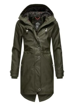 Navahoo Rainy Flower - Parka - Dark Olive -Navahoo 752134ce0f6c4ed7b0f0fb5165b18e33