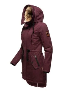 Navahoo Bombii - Abrigo De Invierno - Dark Red Melange -Navahoo 929967bdbc394039b7ec3fe4648d8e73