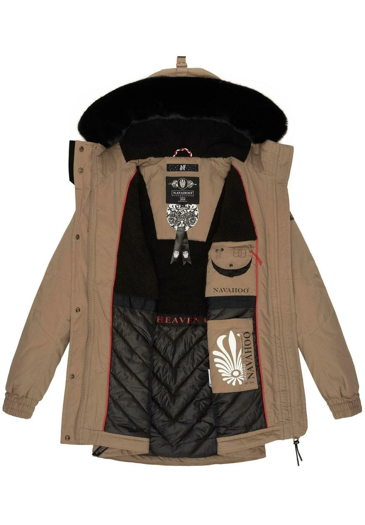 Olessaa - Abrigo De Invierno - Taupe Navahoo Olessaa - Abrigo De Invierno - Taupe -Navahoo 9adae44566664d6ba508960790803630
