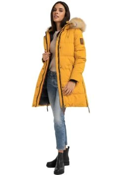 Navahoo Halina - Abrigo De Invierno - Yellow