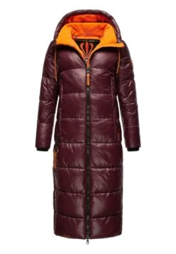 Navahoo Schmuseengel - Abrigo De Invierno - Dark Red Melange -Navahoo a3ff90c60a9a4c75aa37db249c8cfca6