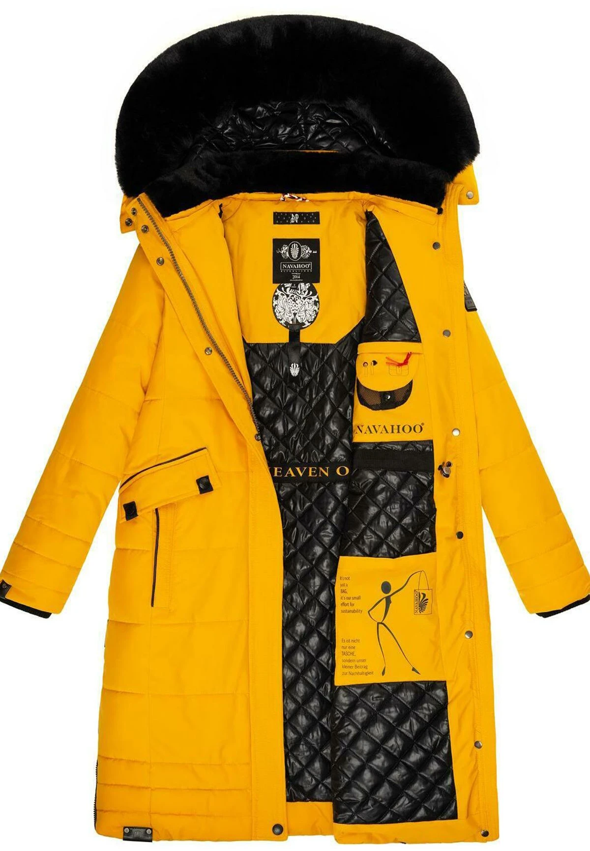 Fahmiyaa - Abrigo De Invierno - Dark Yellow Navahoo Fahmiyaa - Abrigo De Invierno - Dark Yellow -Navahoo bada1860cf1f430ab7929eab18a847a7