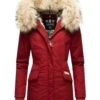 Navahoo Cristal - Abrigo De Invierno - Blood Red