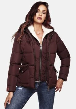 Navahoo Megan - Chaqueta De Invierno - Dark Red Melange -Navahoo bf4813181ba54d1bbc540762c347893d