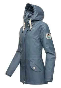 Navahoo Ocean Heart - Parka - Dusty Blue -Navahoo c941e9cd017a46a1af780863ff7367b1