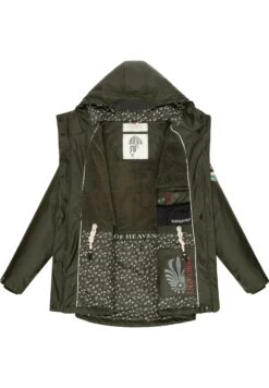 Navahoo Ocean Heart - Parka - Dark Olive -Navahoo d192f717ab054bba8b91e3f3f3546942