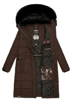 Navahoo Fahmiyaa - Abrigo De Invierno - Dark Choco -Navahoo d19b55e0e65942858e47966f10da4115