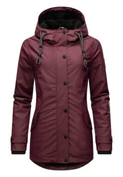 Navahoo Lindraa - Chaqueta De Invierno - Dark Red Melange 3 Navahoo Lindraa - Chaqueta De Invierno - Dark Red Melange -Navahoo eb7f2136c69840278898020a0f230ce6