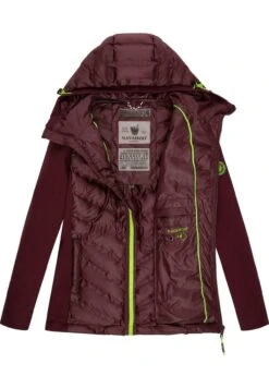 Navahoo Nimm Mich Mit - Chaqueta De Entretiempo - Aubergine -Navahoo ee3f0a8ae8744790bd28280548dae181