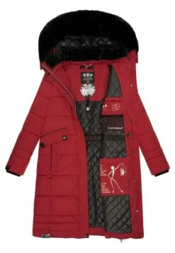 Navahoo Fahmiyaa - Abrigo De Invierno - Blood Red -Navahoo ee7cd719675744a9bf5ea7ec0aa90027