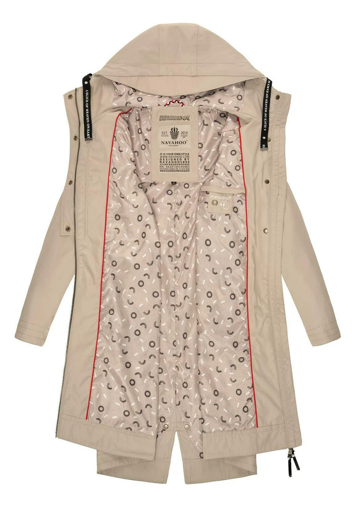 Josinaa - Parka - Light Grey Melange Navahoo Josinaa - Parka - Light Grey Melange -Navahoo fddfce8a888945e2a57b6fbad9abce47